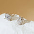 Asscher Cut Sterling Silver Zircon Earrings Rae - Jewelry